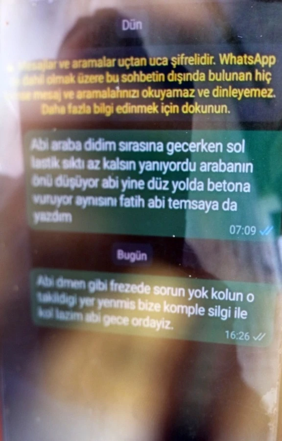 Balıkesir kazasında WhatsApp mesajları ortaya çıktı: Otobüs arızalı
